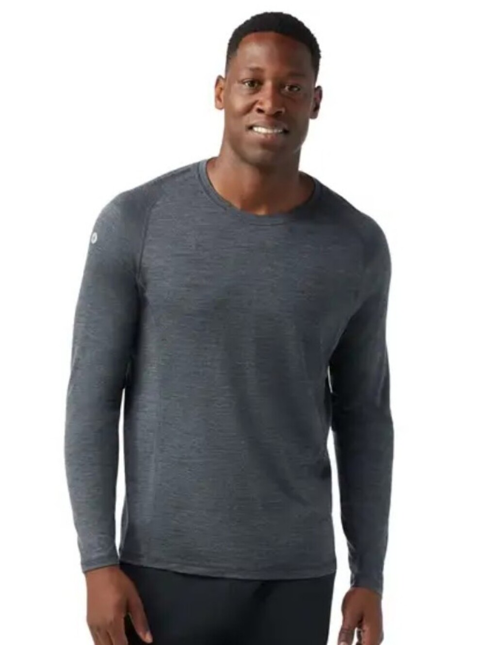 NWOT Smartwool Men's Merino Sport 120 Grey Long Sleeve Shirt Activelite Size L
